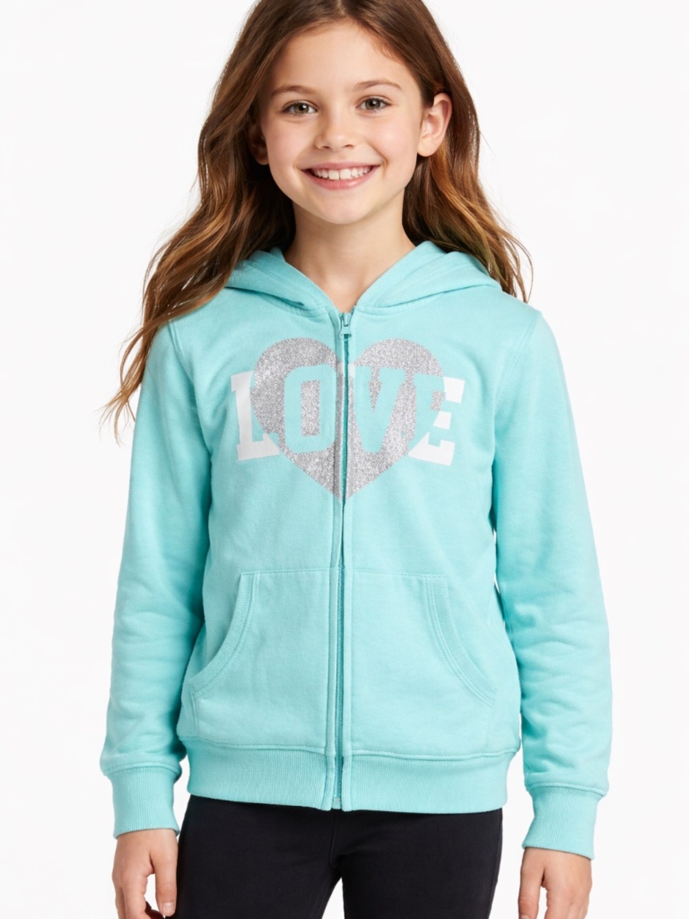 PLACE GIRL'S FLEECE HOODIE SIZE XL/14